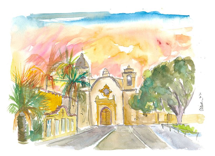 Missie San Carlos Borromeo in Carmel By The Sea van Markus Bleichner