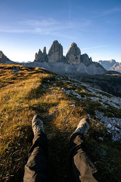 Good morning Three Peaks by Leo Schindzielorz