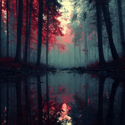 Wo Rot den Wald zum Schweigen bringt