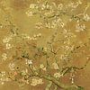 Mandelblüte ALMOND BLOSSOM ocker - Vincent van Gogh