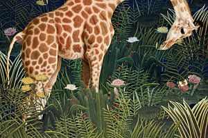 Tales of Giraffes in Jungles sur Marja van den Hurk