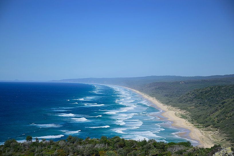 Blick vom Double Island Point Leuchtturm von Frank's Awesome Travels