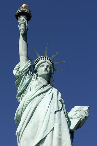 Statue de la Liberté en gros plan sur swc07