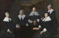 Regentesses of the Old Men's Alms House, Frans Hals by Masterful Masters thumbnail