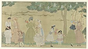 George Barbier – Le Jeu des Marionnettes (1915)