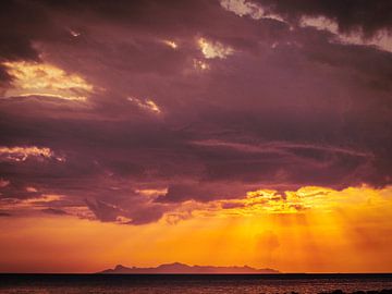 Sonnenuntergang auf Koh Samui von Studio Patruschka