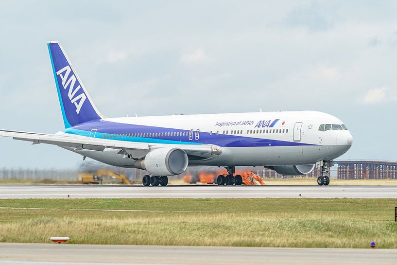 ANA (All Nippon Airways) Boeing 767-300. by Jaap van den Berg