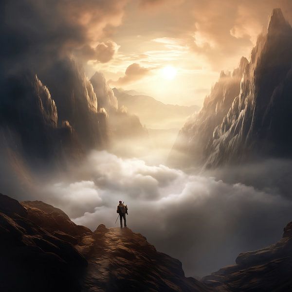 Landschaft von fernlichtsicht