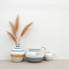 Ibiza style authentic pottery. by J.a Dijkstra