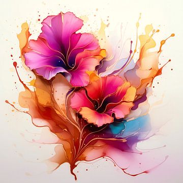 atemberaubende Blumen von Virgil Quinn - Decorative Arts
