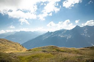 Vue sur les Alpes sur Steffie van der Putten