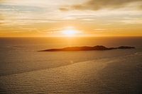 Sonnenuntergang über der Ile Jarre