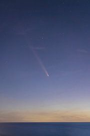 Comet C2023 A3 Tsuchinshan-Atlas and the sea of Tuscany by Stefano Orazzini