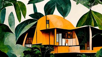 House In The Jungle van treechild .
