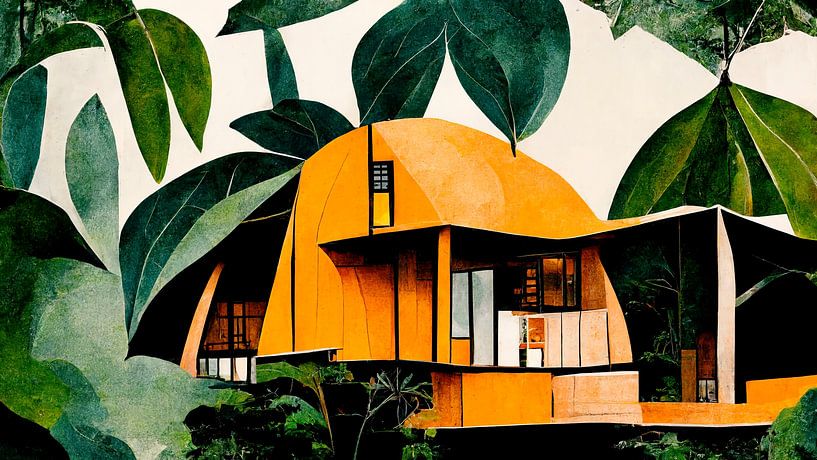 House In The Jungle by Treechild