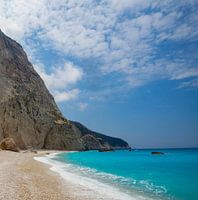 Porto Katsiki Strand, Lefkada, Griechenland Platz