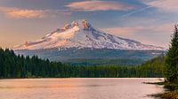 Zonsondergang Mount Hood van Henk Meijer Photography thumbnail