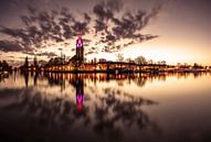 Potsdam Skyline an der Havel Sonnenuntergang von Frank Herrmann Miniaturansicht