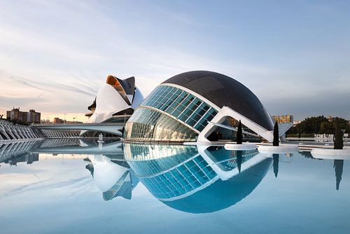 Reflecties van de stad van kunsten en wetenschappen | Reisfotografie | Valencia | Spanje