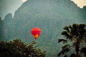 Ballonfahrt inmitten der Natur