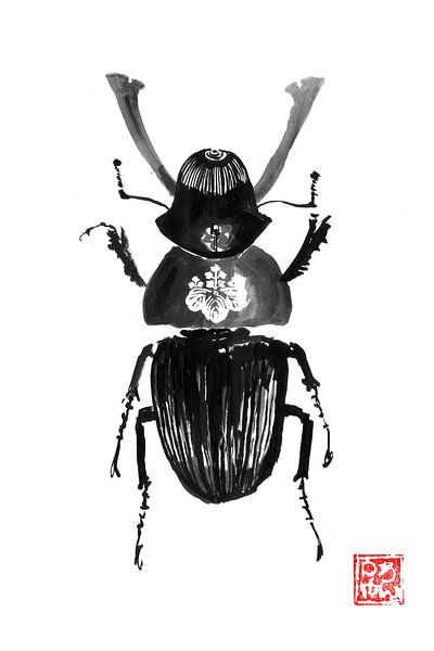 samurai beetle von Péchane Sumie