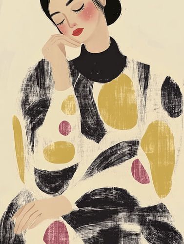 Tagträumer, modernes Porträt