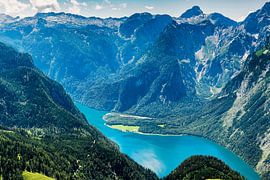 Königssee mountains by Tim Lee Williams