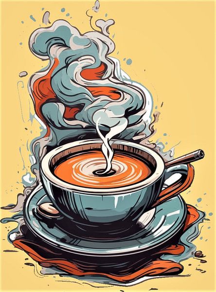 koffie van nayyara art