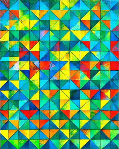 Triadic Splendour: An Homage to Geometry