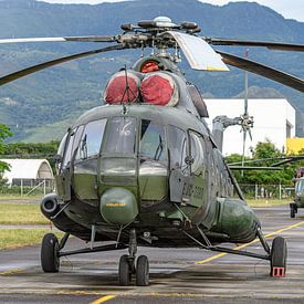 Colombiaanse legerhelikopter Mil Mi-17V5. van Jaap van den Berg