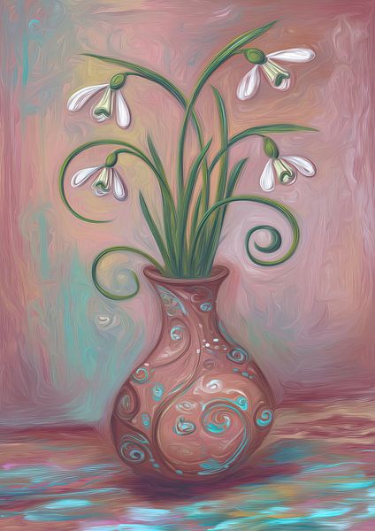Schneeglöckchen-Vase | Sweet Blooms von Blumen Studio