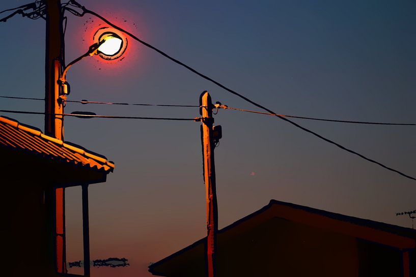 La lampe by Raymond Borghardt