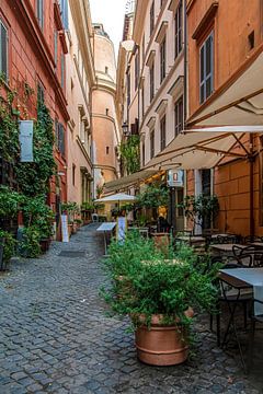 Leuke straat in Rome van Anton de Zeeuw