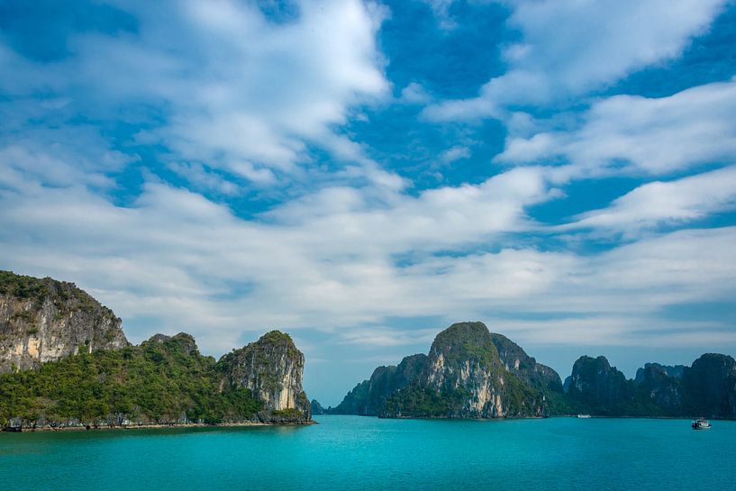 Baie d'Halong au Vietnam par Rietje Bulthuis