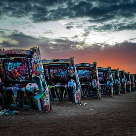 Cadillac Ranch by John Groen