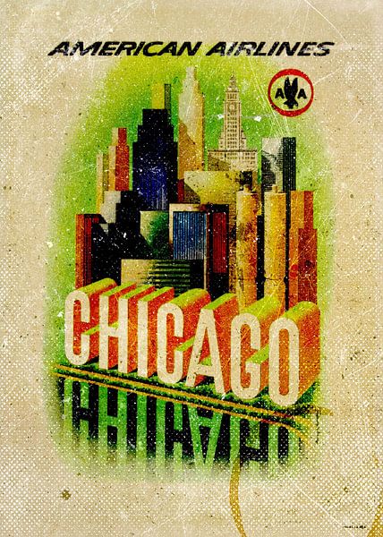 American Airlines Chicago von Gunawan RB