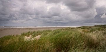 Strand en duinen op Ameland van Bo Scheeringa Photography