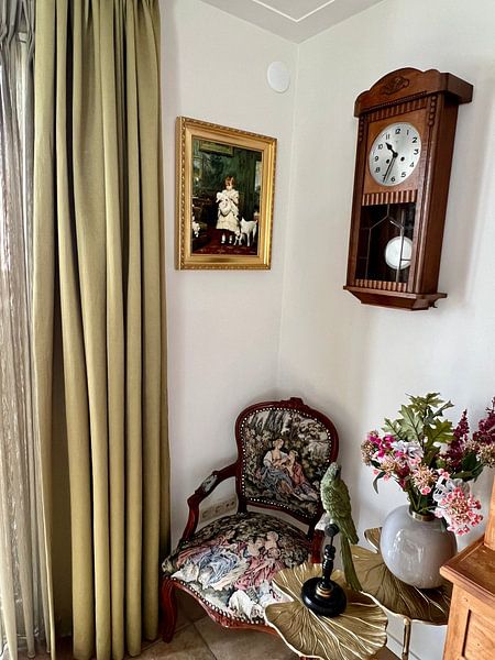 Charles Burton Barber,Girl with Dogs