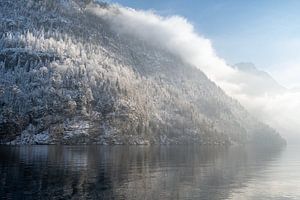 Köningssee dans les nuages sur John van de Gazelle