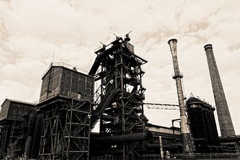 Landschaftspark Duisburg-Nord (7-116332) B+W