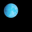 Blauer Mond von Art by Jeronimo Miniaturansicht