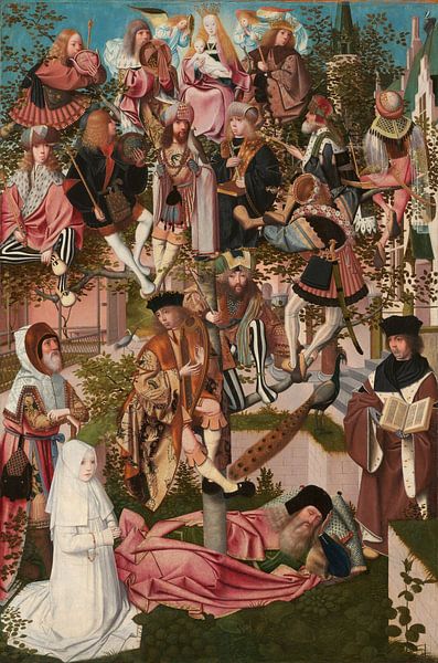The tree of Jesse, Geertgen tot Sint Jans, ca. 1500 by Marieke de Koning