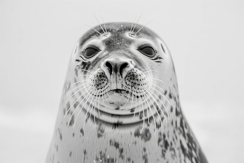 Harbour seal by Poster Art Shop