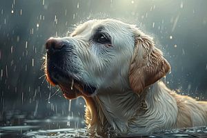 Hunde im und um das Haus