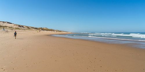 Strand in de buurt van Lacanau