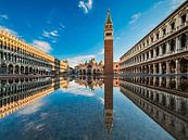 Piazza San Marco in Venetië van Michael Abid thumbnail