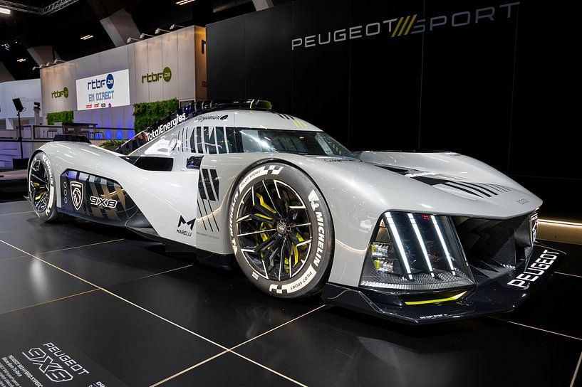 Peugeot Hypercar 9X8 sportief prototype raceauto van Sjoerd van der Wal Fotografie