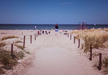 Strandpad aan de Oostzee in Warnemünde van Animaflora PicsStock