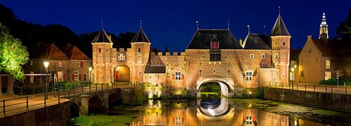 Panorama Koppelpoort Amersfoort van Anton de Zeeuw