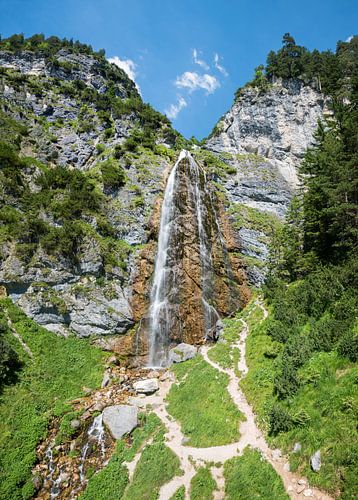 waterval Dalfazer, Oostenrijks berglandschap Tirol